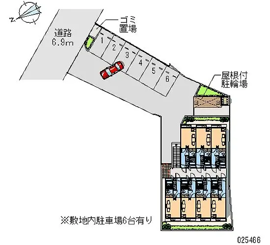 ★手数料０円★枚方市藤阪元町　月極駐車場（LP）